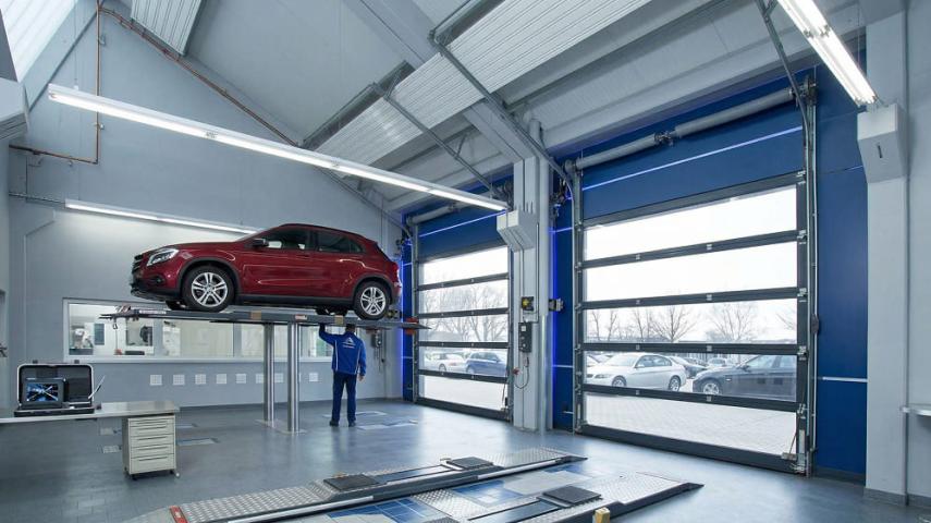 Для промышленных ворот в Динской